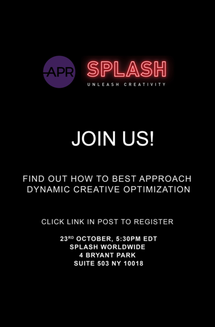 Splash Worldwide and APR host DCO Thinkfast event in Bryant Park